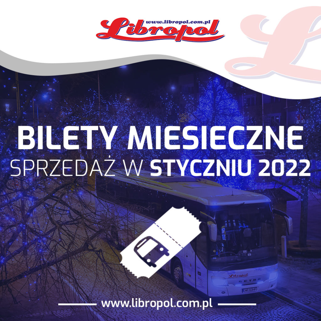 Sprzedaż biletów miesięcznych libropol