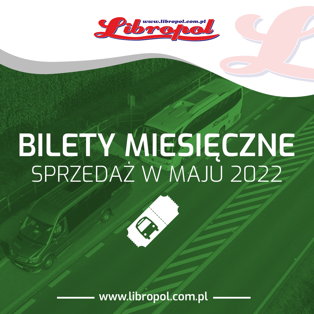 Read more about the article Sprzedaż biletów miesięcznych na miesiąc MAJ