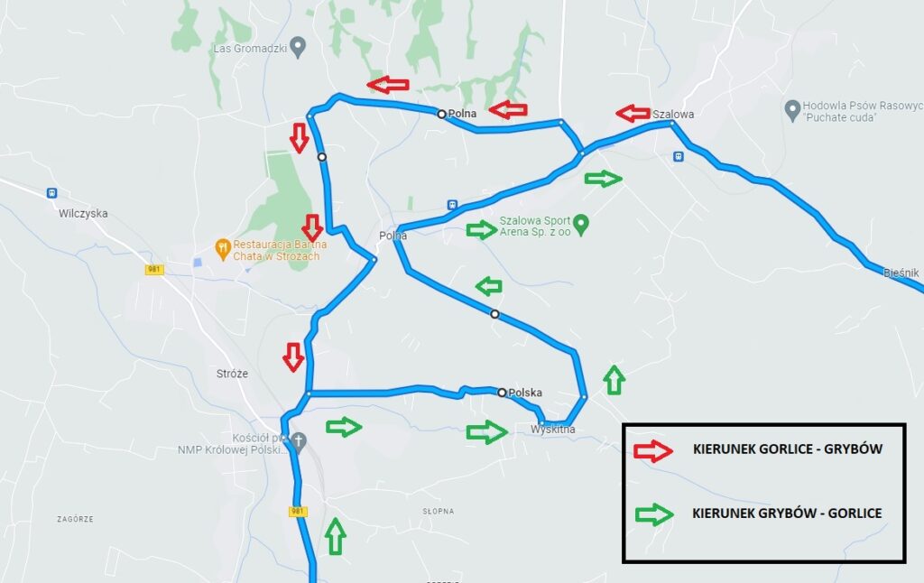 objazd Polna