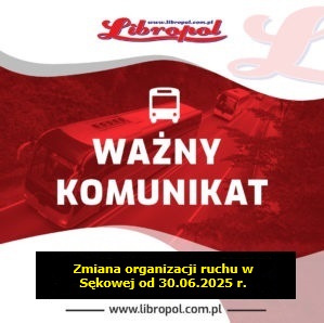 Read more about the article UWAGA!  – zamknięcie drogi m. Sękowa od 30 czerwca 2025 r.
